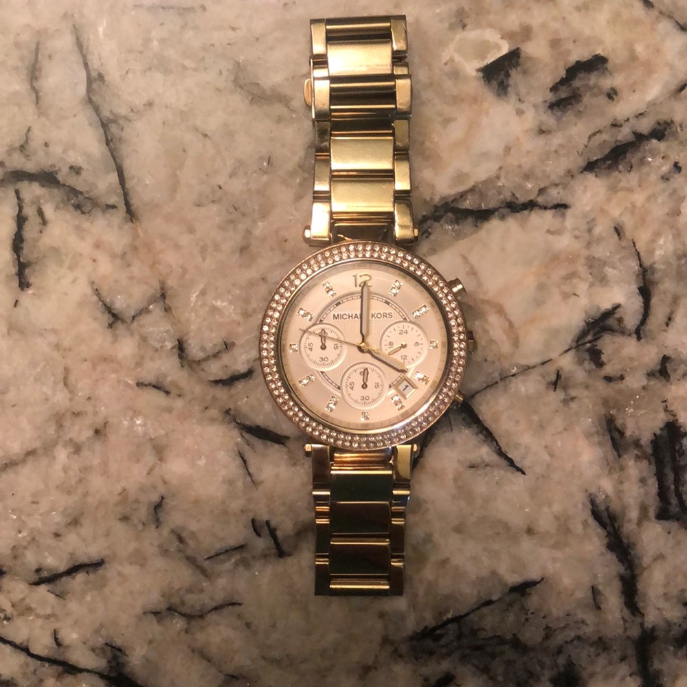 Michael Kors gold watch